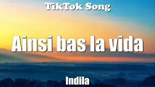 Ainsi bas la vida - Indila (Lyrics) - TikTok Song