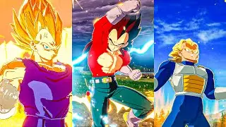 Vegeta All Transformations - Dragon Ball: Sparking! Zero