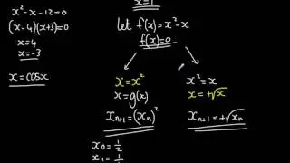 9-1 GCSE Maths Iteration (Solving Equations using an iterative formula)