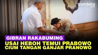 Momen Gibran Cium Tangan Ganjar Usai Heboh Pertemuan dengan Prabowo