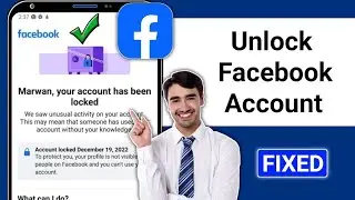 How To Unlock Facebook Account | Fix Your Account Has Been Locked Problem