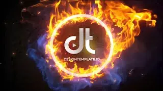 Fire Logo Reveal Animation