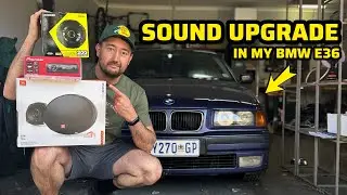 Upgrading the BMW E36 Audio System! Doing it all myself! | E36 Project Part 3