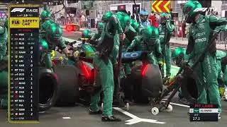 Fernando Alonso's pit stop | Saudi Arabian GP