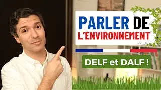 Talking about… THE ENVIRONMENT in French - VERY useful for the DELF DALF 🇫🇷