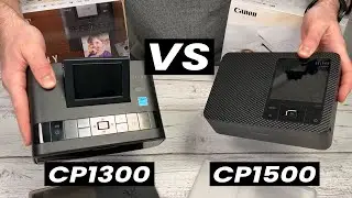 Canon SELPHY CP1300 vs CP1500 Photo Printer