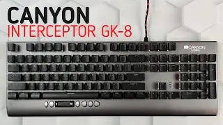 Обзор Canyon Interceptor GK-8. Красивая механика за 3.5к с RGB!