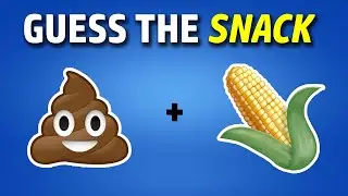 Guess The Snack By Emoji | Puzzle Pup |