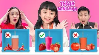 CHALLENGE TEBAK BUAH TANPA MELIHAT !! BERMAIN SAMBIL BELAJAR BERSAMA SAMANTHA !!