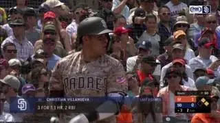 CHRISTIAN VILLANUEVA VS GIANTS 15 ABRIL 2018