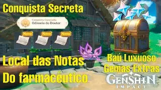 Quest do Yasumoto Erva Naku _ Conquista Secreta, Baú Luxuoso INAZUMA _ GENSHIN IMPACT