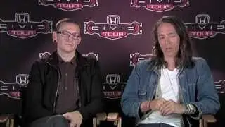 LINKIN PARK, INCUBUS EXCLUSIVE INTERVIEW - HONDA CIVIC TOUR 2012