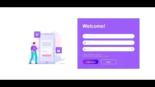 How to build a login system Using HTML CSS JavaScript Part 1