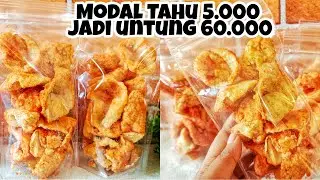 Ide Bisnis Keripik Tahu || Cemilan Modal Kecil Untung Besar