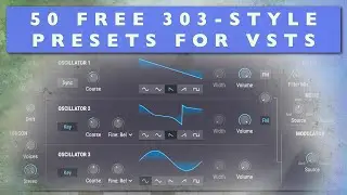 Free Acid/303-Style presets for Spire, Serum, Repro, Pigments/Analog Lab, Omnisphere