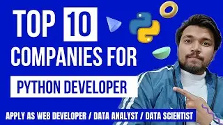 Top 10 Companies For Python Developer | Python Hiring Companies | Companies Using Python