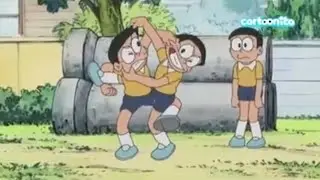 Doraemon la ridi bomba Nobita contro Nobita