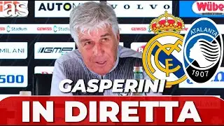 GASPERINI CONFERENZA STAMPA | REAL MADRID - ATALANTA | SUPERCOPPA EUROPEA