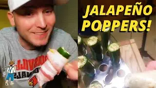 Bacon Wrapped Jalapeños or Jalapeño Poppers!