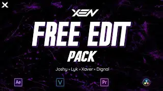 The BEST FREE Fortnite Editing Pack (After Effects, Premiere Pro, Vegas, Davinci) Lyk, Joshy & Xaver