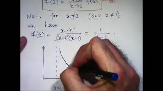 Continuity of a function - an example. Chris Tisdell UNSW Sydney