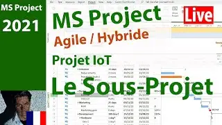 Ms Project  2021 ● Agile / Hybrid ● Les Sous-Projets ● Introduction