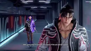 Reina and Jin Senpaai first meet - Tekken 8 !