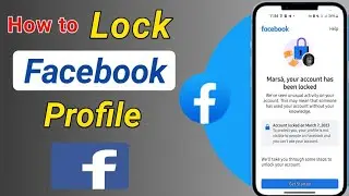 how to lock Facebook profile