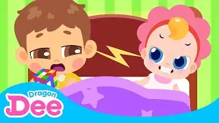 🎮 NO Sleep Billy 💤 | Time to Sleep! | Bedtime Song | Kids Healthy Habits | Dragon Dee Nursery Rhymes