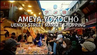 Best Shopping spots Ueno Ameya-Yokochō Street Market | Guided Walking Tour