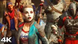 SUICIDE SQUAD: KILL THE JUSTICE LEAGUE All Cutscenes (Full Game Movie) 4K 60FPS Ultra HD