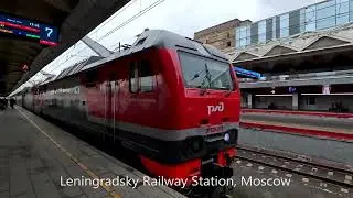 Train StPetersburg - Moscow / 4К