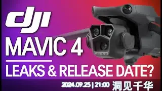 DJI MAVIC 4 Leaks & Release Date!!!