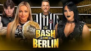 Liv Morgan vs Rhea Ripley (Special Guest Referee) World Title Full Match WWE Bash In Berlin 2024