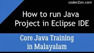 How to run Java Program in eclipse IDE?