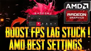 Best AMD Radeon Settings/Optimizations For Gaming BOOST FPS (2021) | AMD GPU BEST GAMING LAG FIX