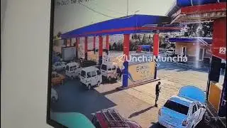 Денов туманида ЖИГУЛИ русумли машинага ўрнатлган (2 та баллон метан ва пропан)  чақнаш содир бўлган.