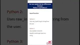 Python 2 vs Python 3 