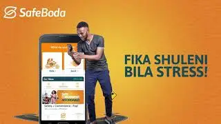 Get there safely and on-time with SafeBoda. Download the app now.