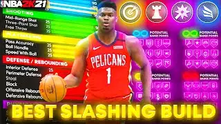 *Gamebreaking* Slasher Build! Best Slashing Shot Creator Build In NBA 2K21 NEXT GEN!