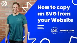 How to Copy an SVG from Your Website — then edit the SVG with Inkscape by Justin Young with 702 Pros