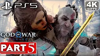 GOD OF WAR RAGNAROK Gameplay Walkthrough Part 5 FULL GAME [4K 60FPS PS5] - No Commentary