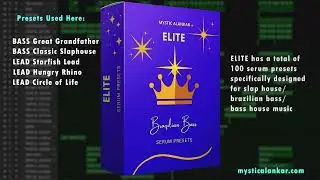 Elite - Brazilian Bass / Slap House Serum Presets