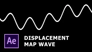 Make Waves With the Displacement Map #aftereffectstutorial