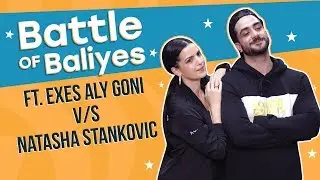 Exes Aly Goni and Natasha Stankovic challenge each other for a dance battle | Battle of Baliyes