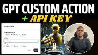 How to create Custom GPT Actions with API Key? 🤯  INSANE!! 🚀 (Step-by-Step Tutorial)