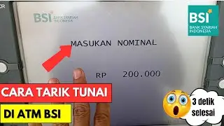 Cara Tarik Tunai di ATM BSI