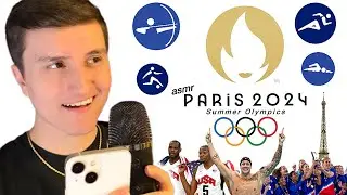 ASMR 2024 Summer Olympics 🥇🎽 (whisper ramble)