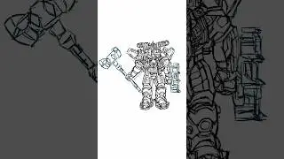 How to draw Titan camaraman super upgraded วาดง่ายๆในโน๊ตโทรศัพท์ #วันนี้ที่shorts #10days10shortsTH