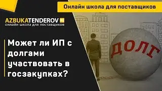 Может ли ИП с долгами участвовать в госзакупках?